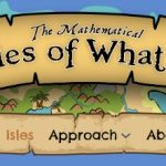 Scroll-style heading with the title 'Isles of What If...'